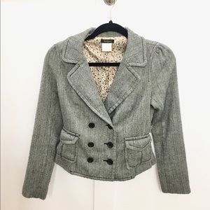 Black and white Button blazer size small